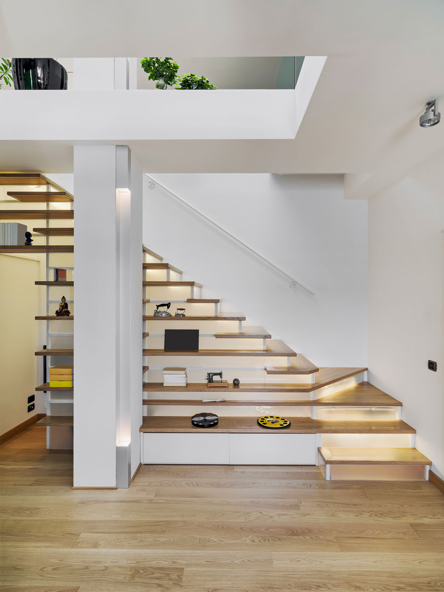 Aménagement avec meubles sur-mesure 95