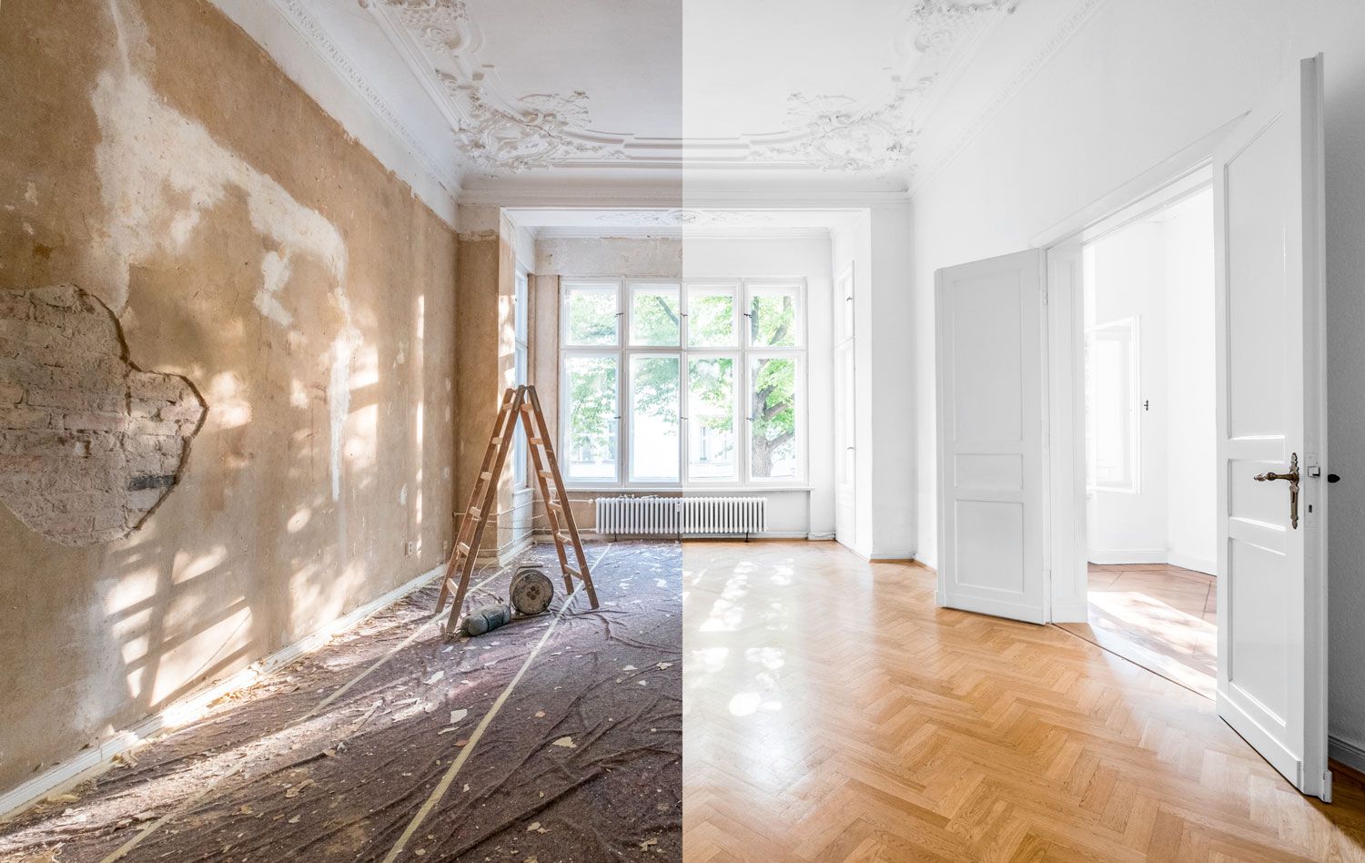 Travaux de rénovation dans le Val d'Oise 95