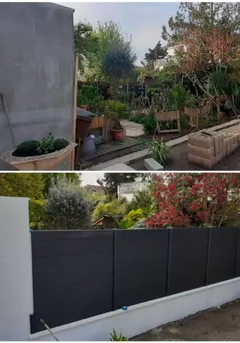 Création d'une palissade sur-mesure à Enghien-les-Bains image 3