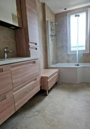 Rénovation d'une salle de bain à Deuil-la-Barre image 2