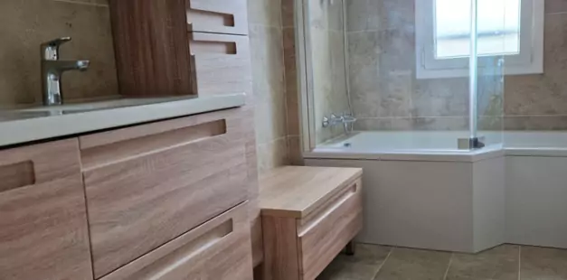 Rénovation d'une salle de bain à Deuil-la-Barre